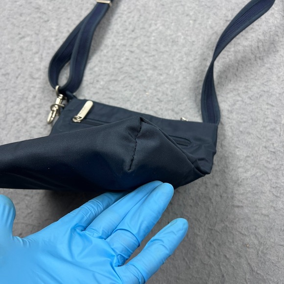 Travelon Anti-Theft Classic Mini Shoulder Bag Midnight Crossbody Purse RFID Zip - Picture 12 of 16